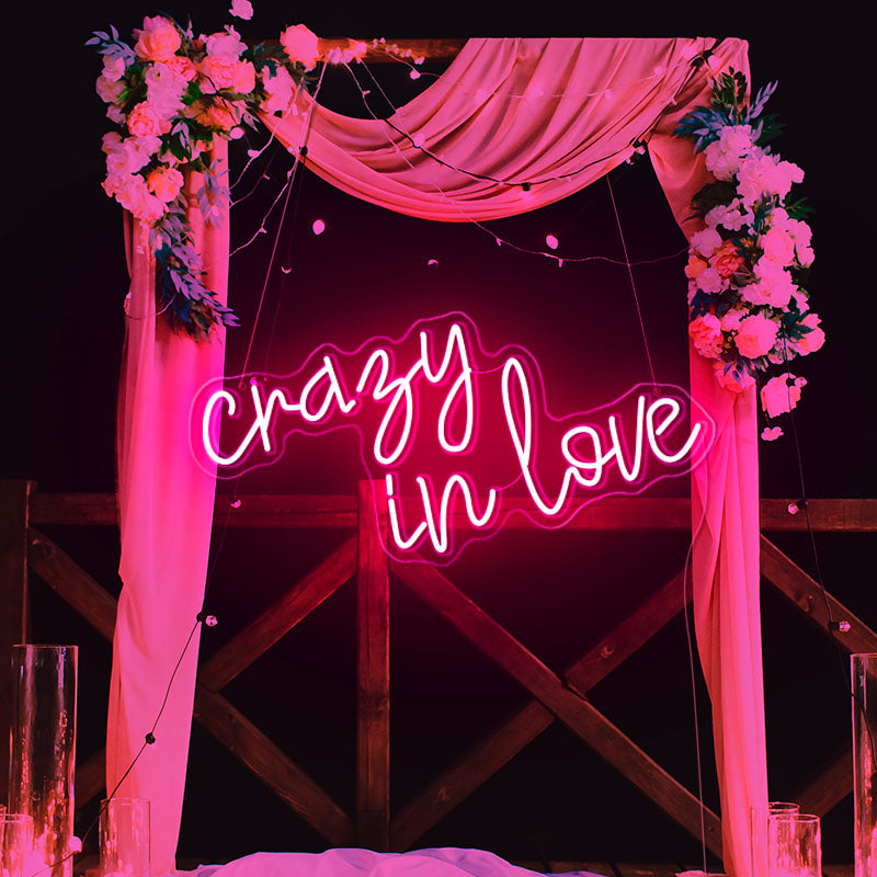 Crazy in Love neon light - neonpartys.co.uk