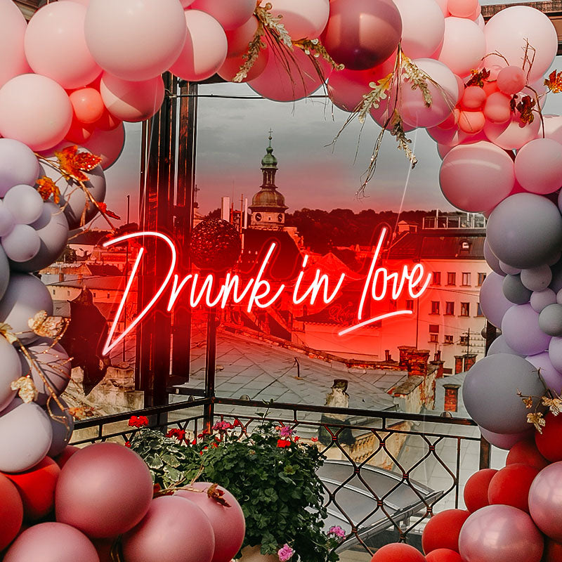 “Drunk in Love ”light up signs uk-NeonParty