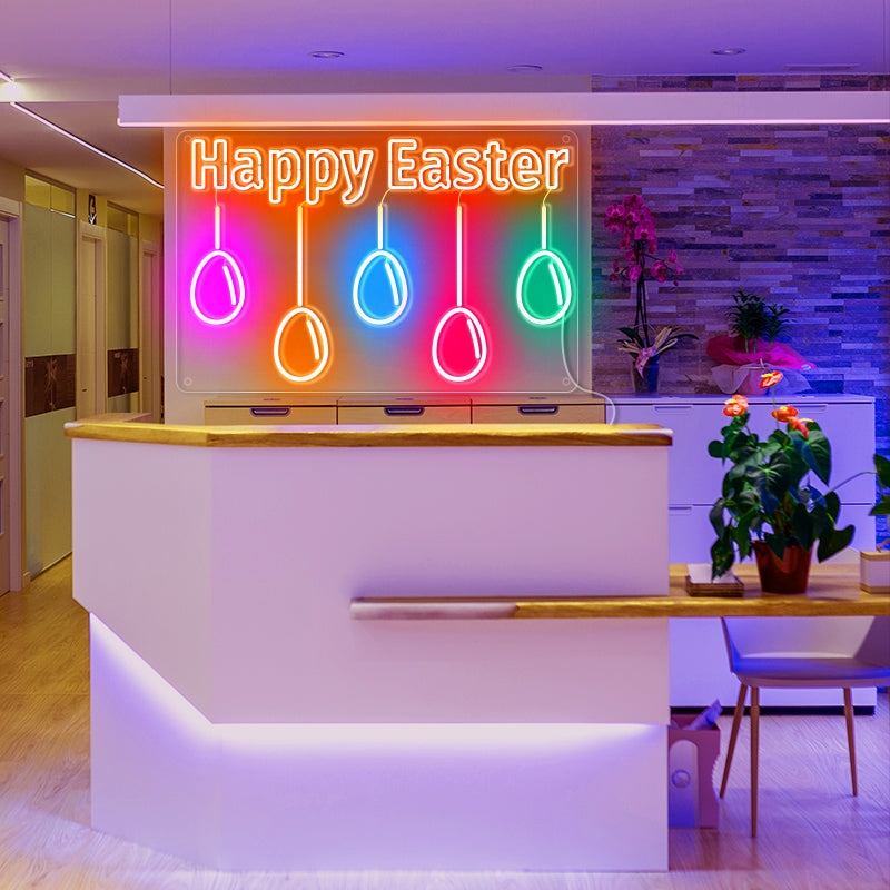Happy Easter led neon sign