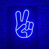 Peace Hand Neon Sign - neonpartys.co.uk