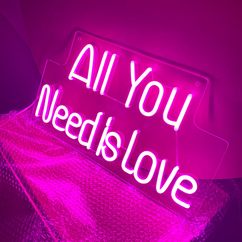All You Need Is Love - neonpartys.co.uk