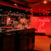 double a bar neon lights - neonpartys.co.uk