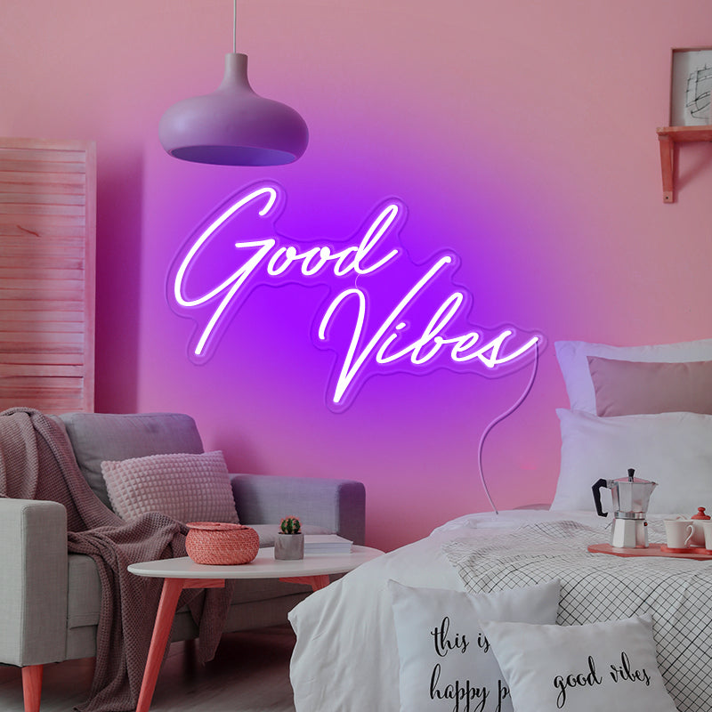 Good vibes neon sign UK